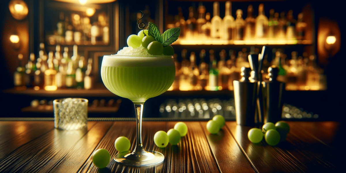 descubra a frescura irresistivel do daiquiri com uva verde um drink que encanta
