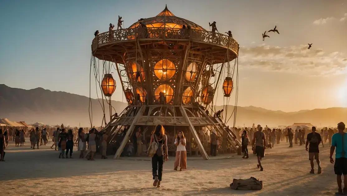 O espírito comunitário em Burning Man e além