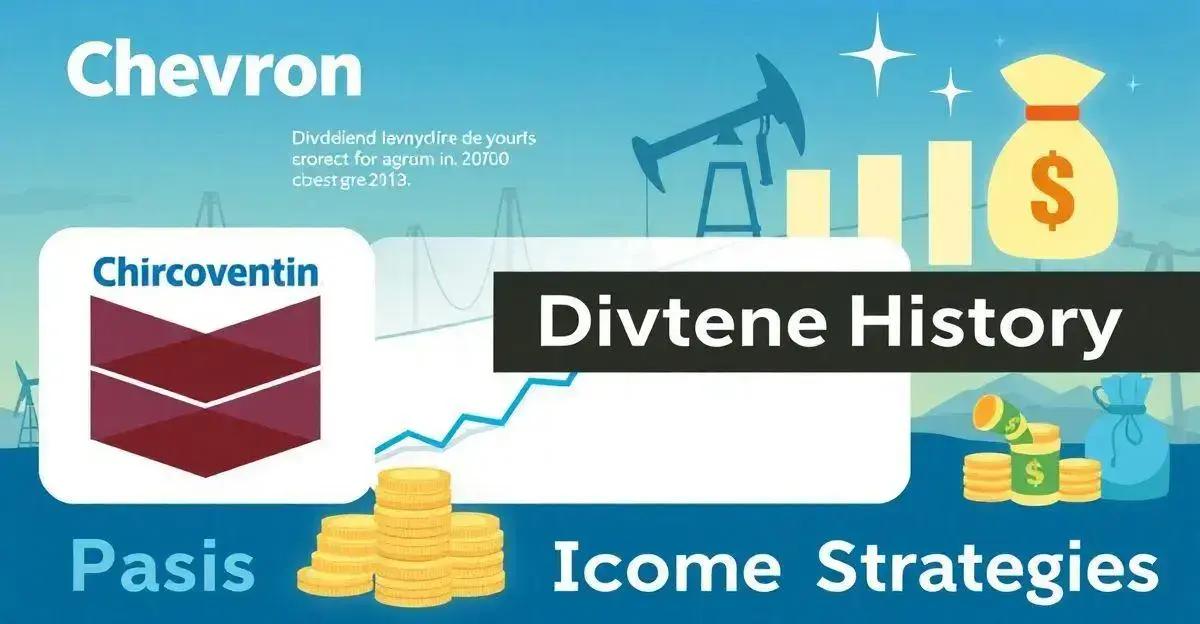 Histórico de pagamento de dividendos da Chevron