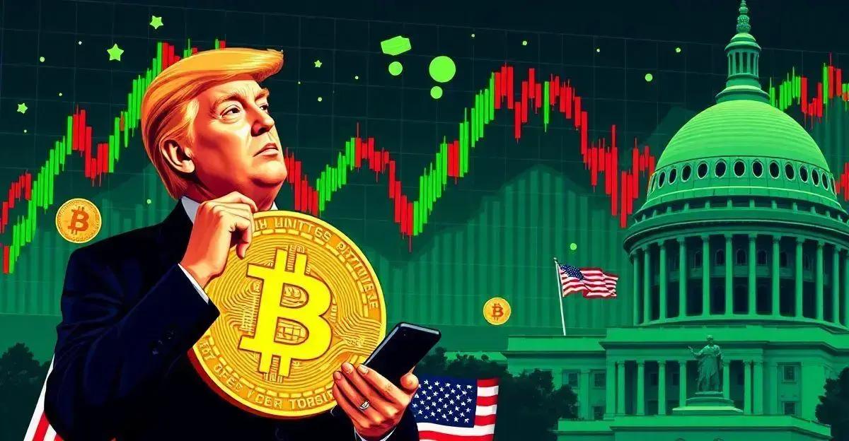 Você está visualizando atualmente Como o Rally do Bitcoin Enfrenta Desafios com Trump