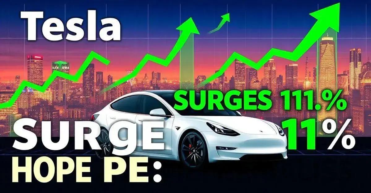 Você está visualizando atualmente Futuros se recuperam após queda com alta de 11% da Tesla