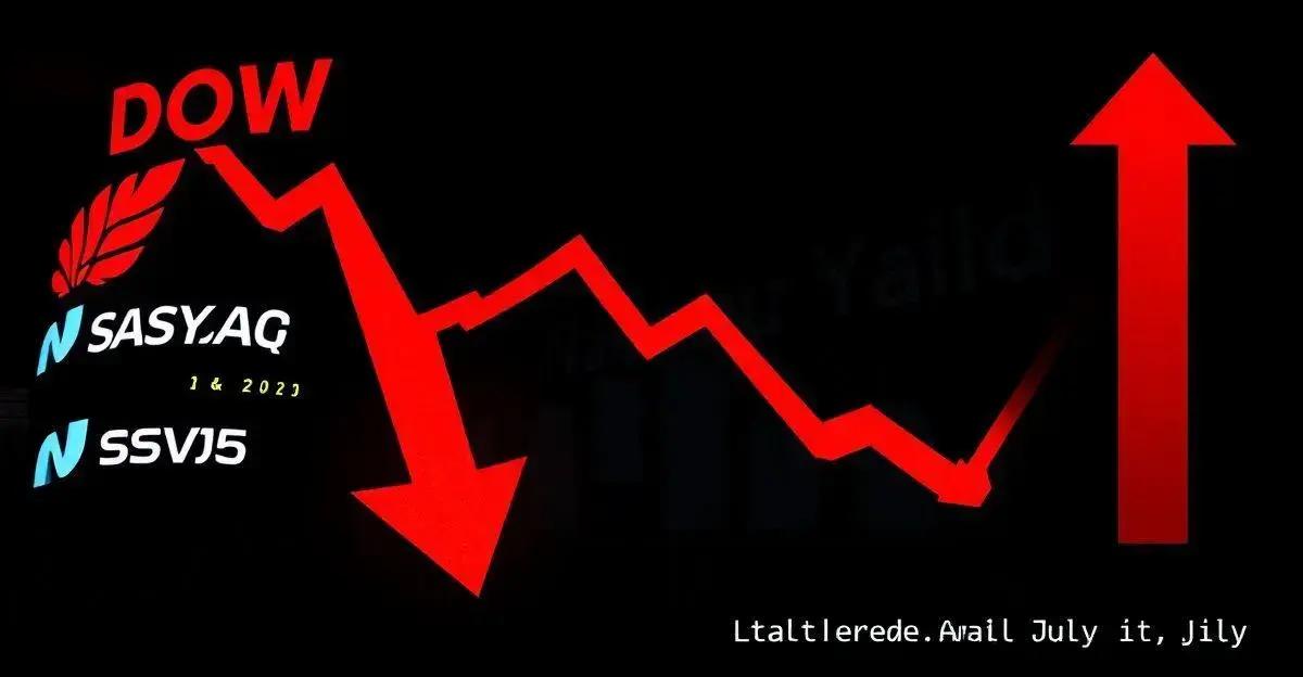 Leia mais sobre o artigo Mercado de Ações Hoje: Queda do Dow, Nasdaq e S&P 500