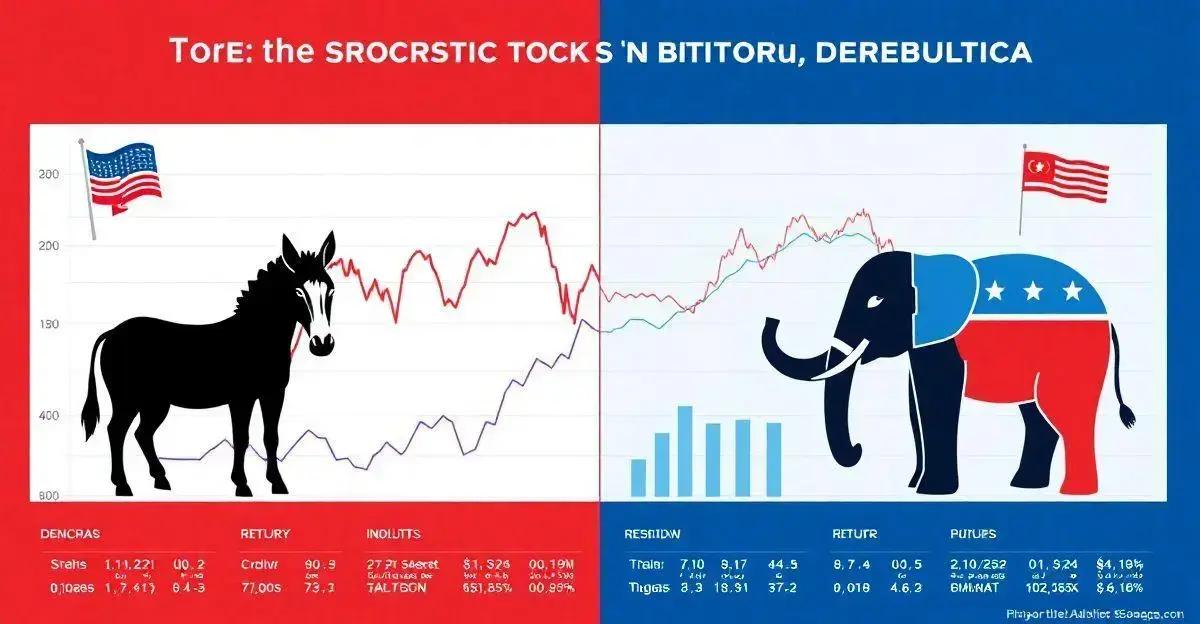 Comparação de Retornos: Presidentes Democratas vs. Republicanos