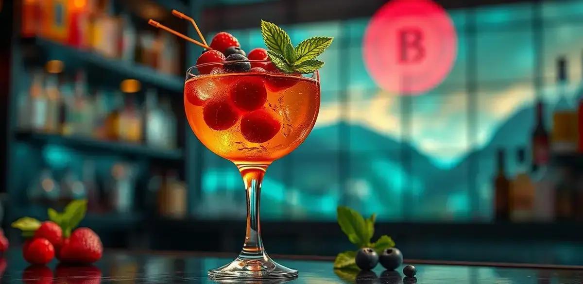 whisky com frutas vermelhas e licor de menta inove sua bebida hoje