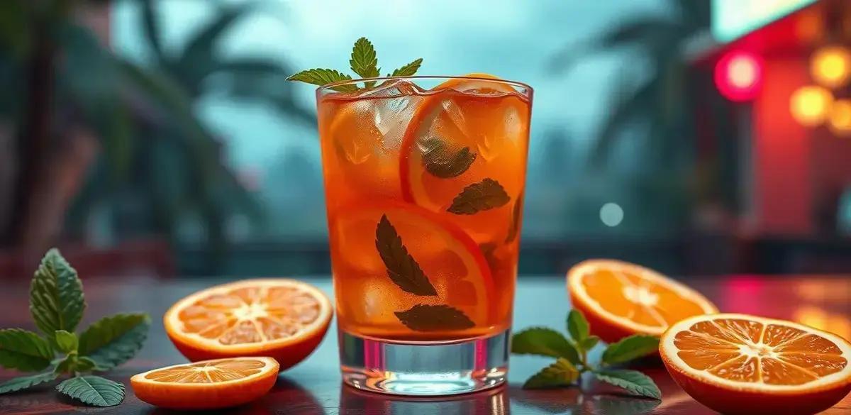 Leia mais sobre o artigo Cuba Libre de Laranja e Hortelã: O Destilado Refrescante que Você Precisa Experimentar