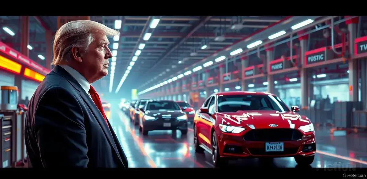 Leia mais sobre o artigo Ford CEO Pede a Trump: Não Selecione Tarifas para Indústria Automotiva