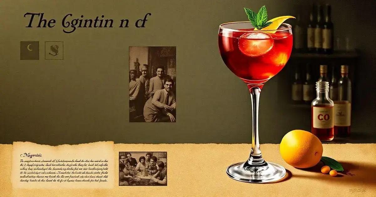 A Origem do Negroni e Seu Legado A Origem do Negroni e Seu Legado