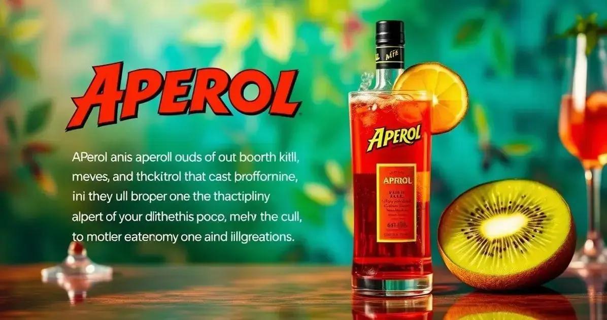 Curiosidades sobre o Aperol e o Kiwi