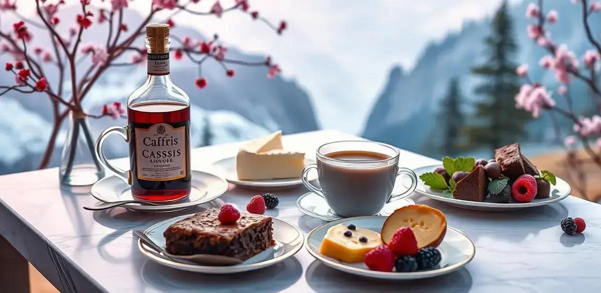 Harmonizações com Café com Licor de Cassis Harmonizações com Café com Licor de Cassis