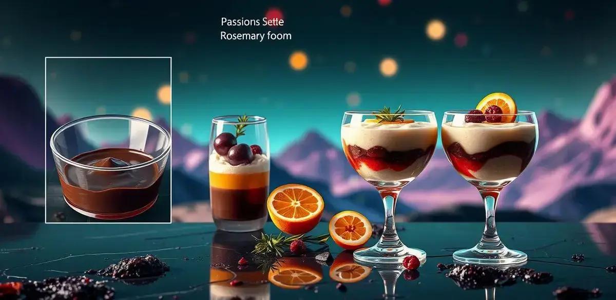 Método de Preparo do Chocolate com Espuma de Maracujá e Alecrim Método de Preparo do Chocolate com Espuma de Maracujá e Alecrim