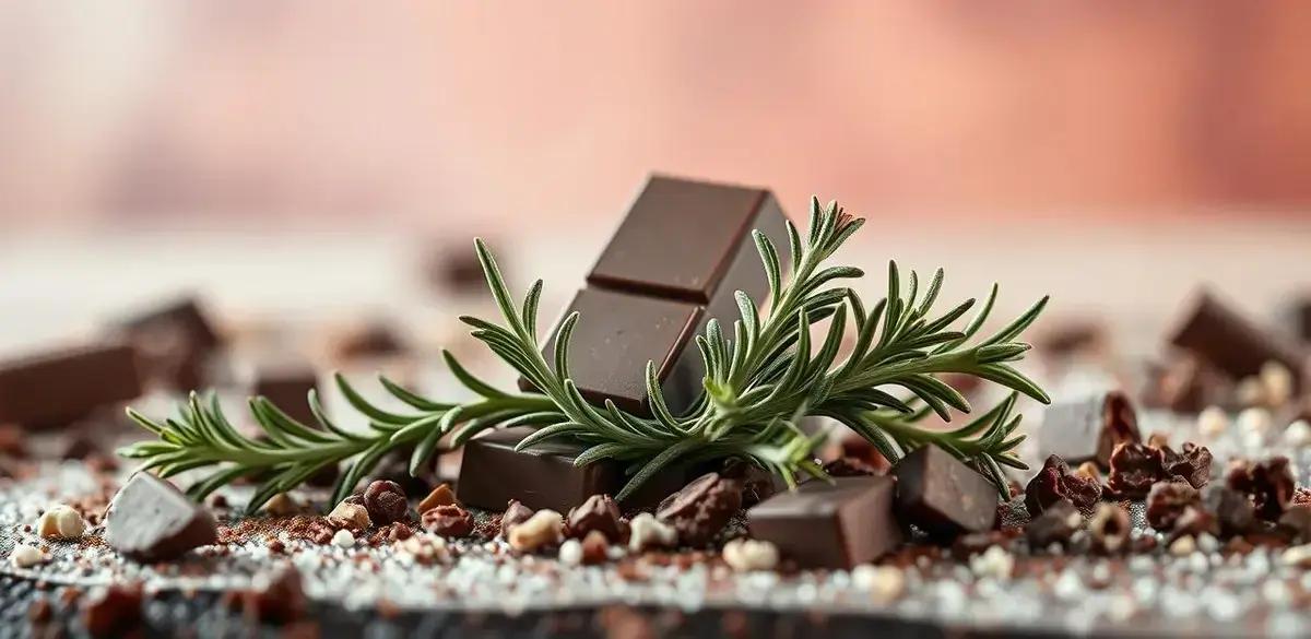 Dimensões da combinação de Chocolate e Alecrim Dimensões da combinação de Chocolate e Alecrim