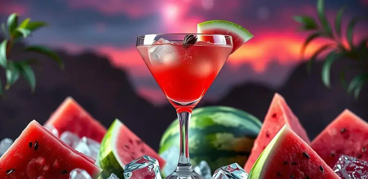 Ingredientes da Receita de Martini com Suco de Melancia e Cravo
