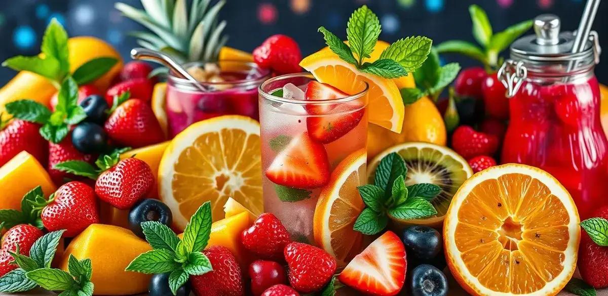 Combinações de Frutas para o Mojito