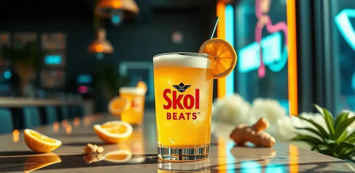 skol beats com espuma de gengibre descubra a receita refrescante e deliciosa