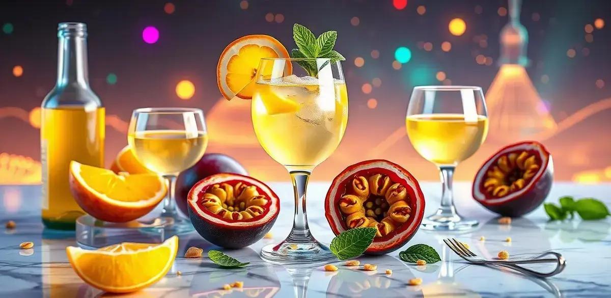 Método de Preparo do Vinho Branco e Suco de Maracujá