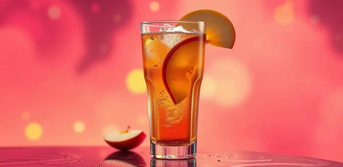 Receita: Conhaque com Soda de Maçã e Canela