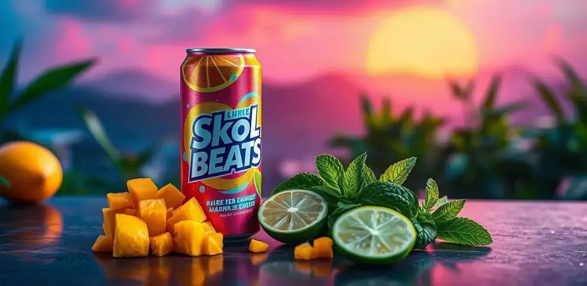 Ingredientes da Receita Skol Beats Frozen de Manga