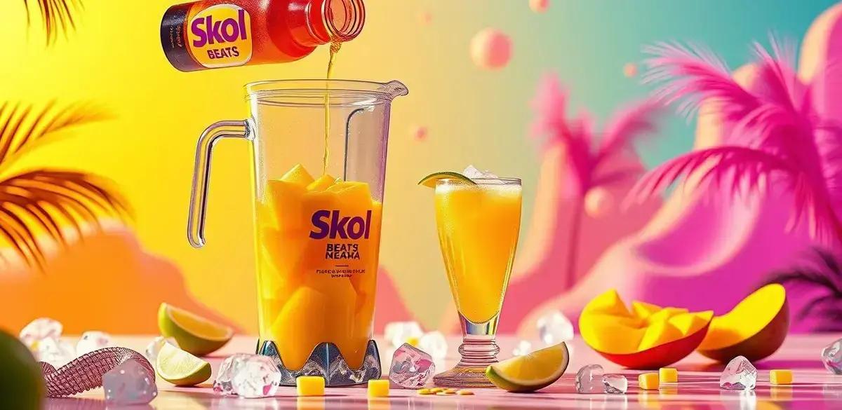 Método de Preparação do Skol Beats Frozen de Manga