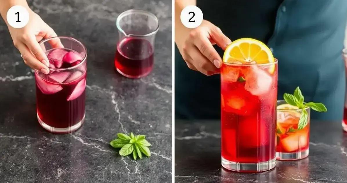 Método de Preparo do Drink Refrescante