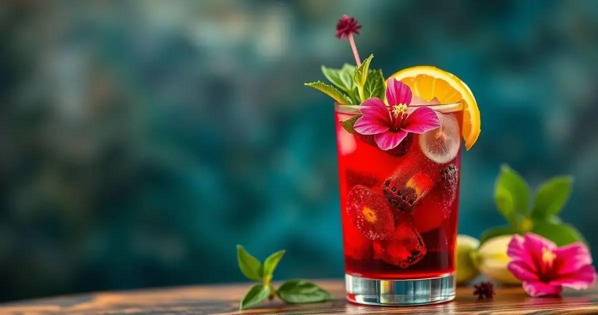 Dicas para Intensificar o Sabor da Vodka com Chá de Hibisco
