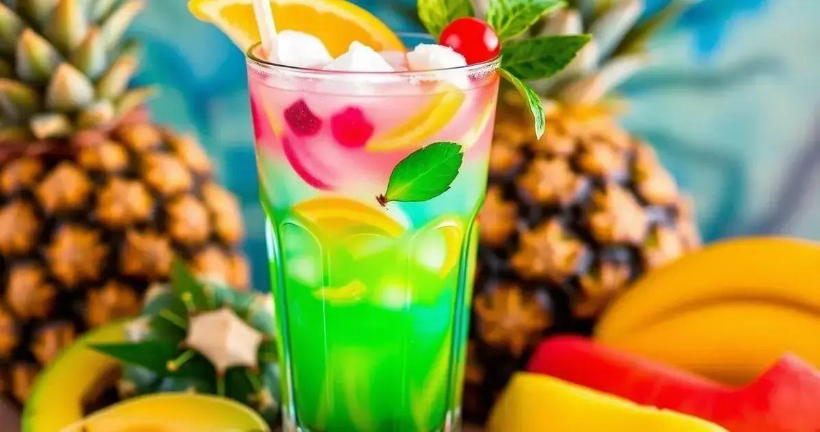 caipirinha de caju com licor de coco uma bebida irresistivel para o verao