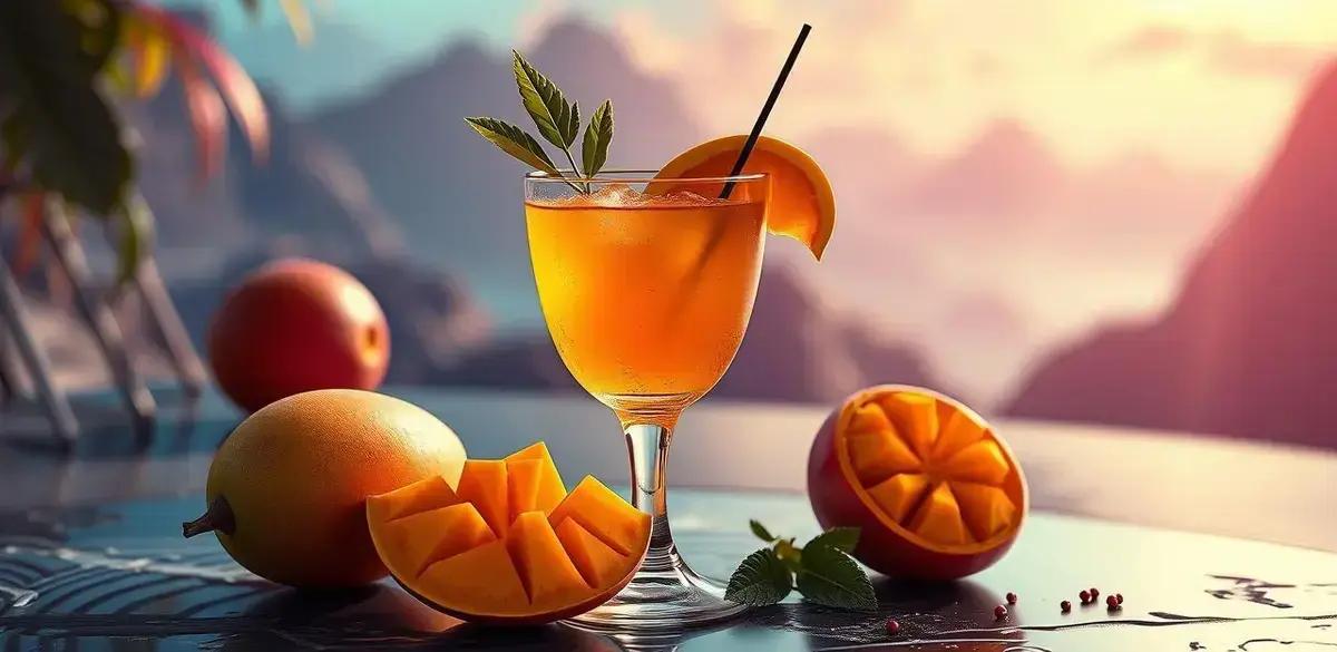 Leia mais sobre o artigo Caipirinha de Manga e Pimenta-do-Reino: Uma Experiência Refrescante e Picante