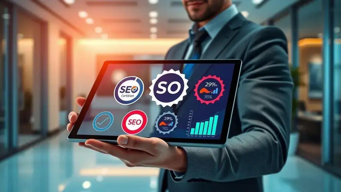 principais certificações seo disponíveis no mercado principais certificações seo disponíveis no mercado