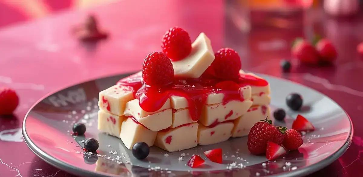 No momento, você está visualizando Chocolate Branco com Licor de Frutas Vermelhas: Uma Delícia Irresistível