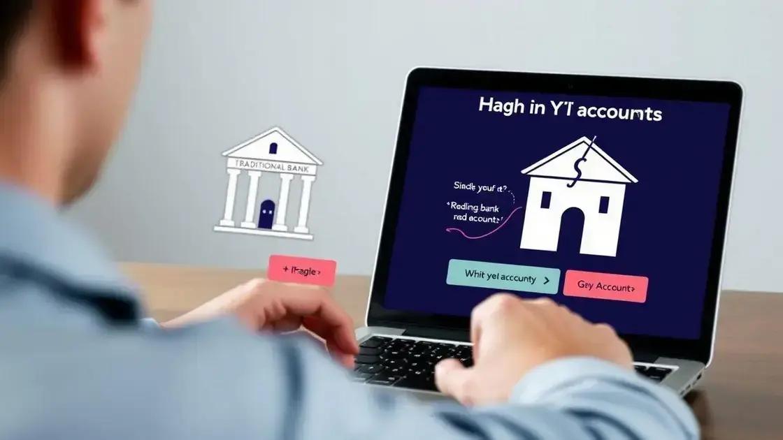 Comparação entre contas remuneradas e tradicionais Comparação entre contas remuneradas e tradicionais