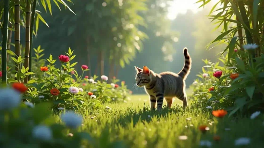 Escolhendo plantas seguras para gatos