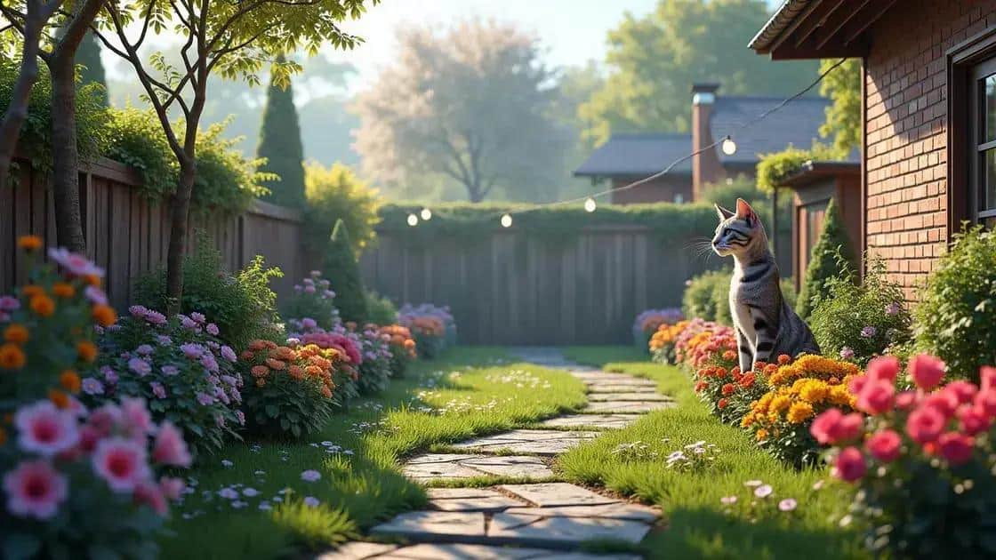 Como proteger seu jardim dos arranhões