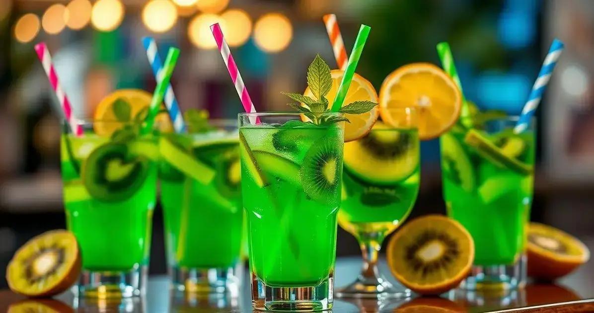 Dicas para uma apresentação perfeita do Drink Verde