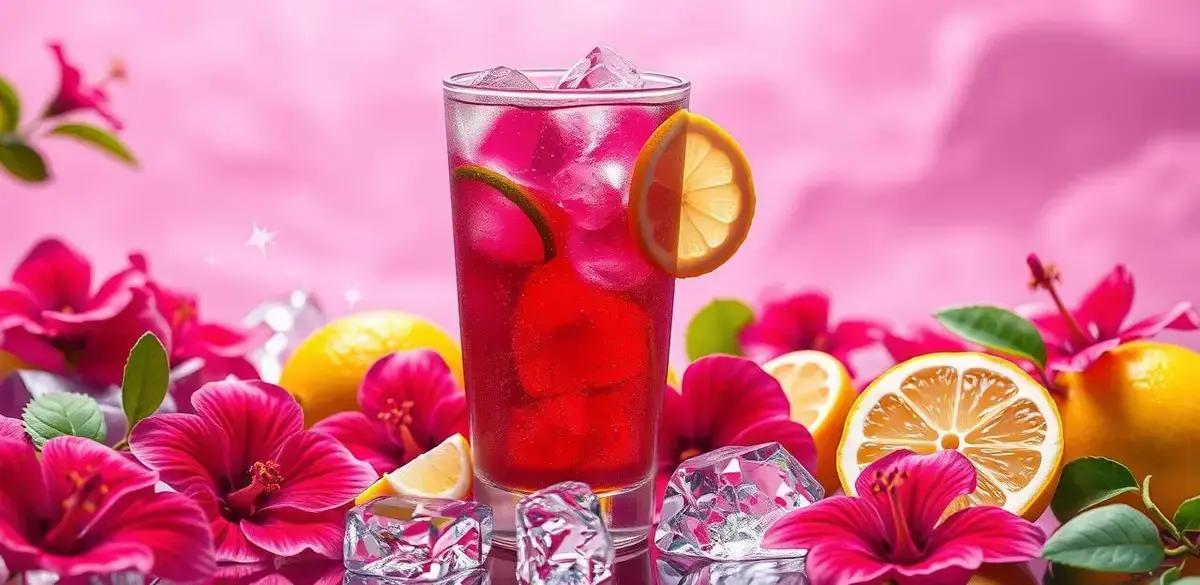 No momento, você está visualizando Energético com Chá de Hibisco e Limão: Refresque-se com Esta Receita Saudável