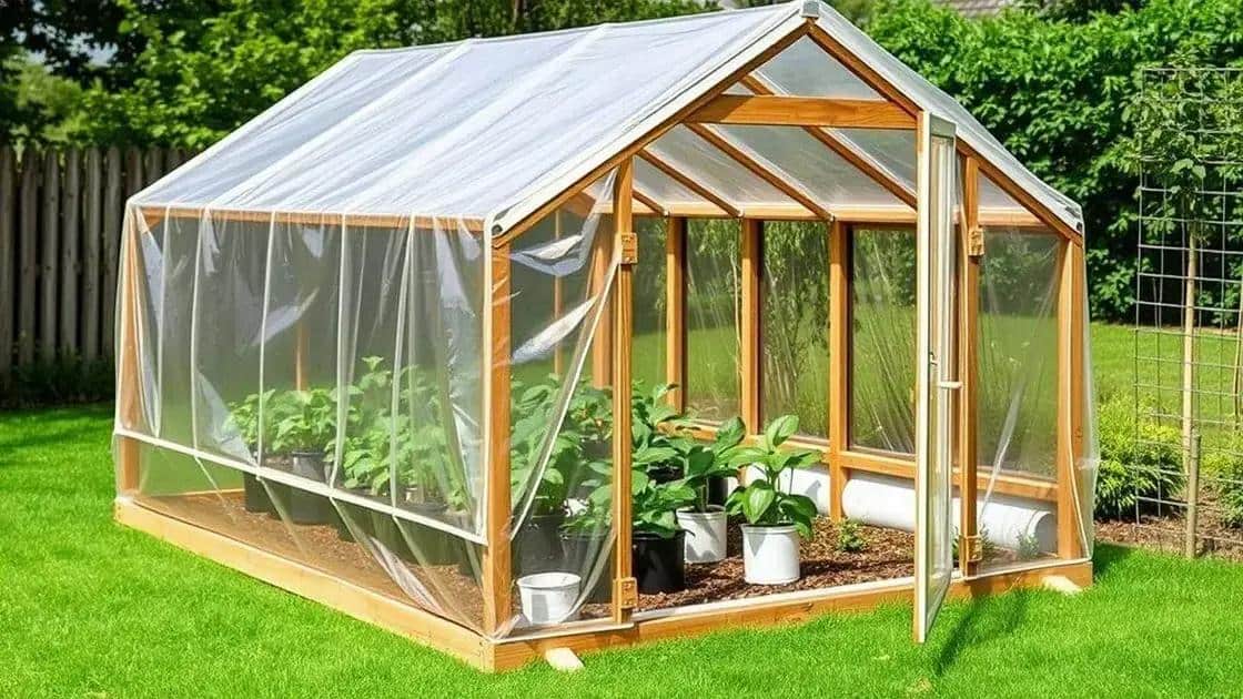 Materiais acessíveis para construir sua estufa Materiais acessíveis para construir sua estufa