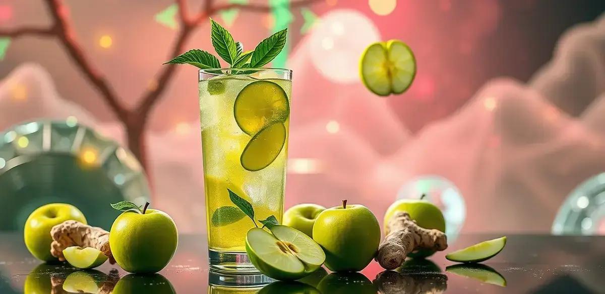 Os Benefícios da Maçã Verde e do Gengibre
