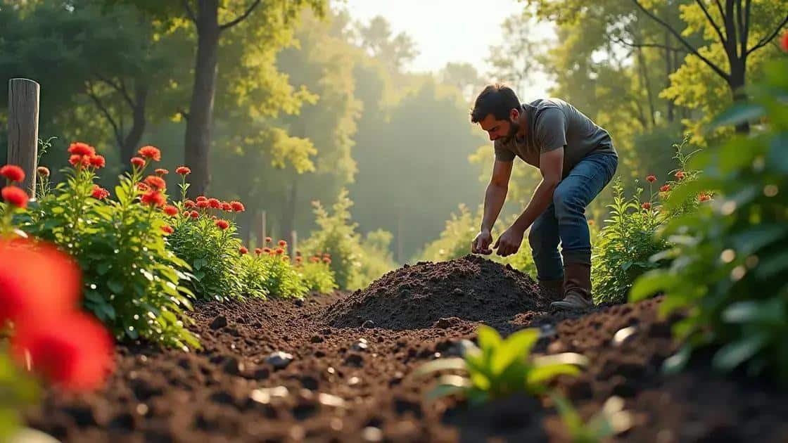 Dicas para recuperar solo compactado