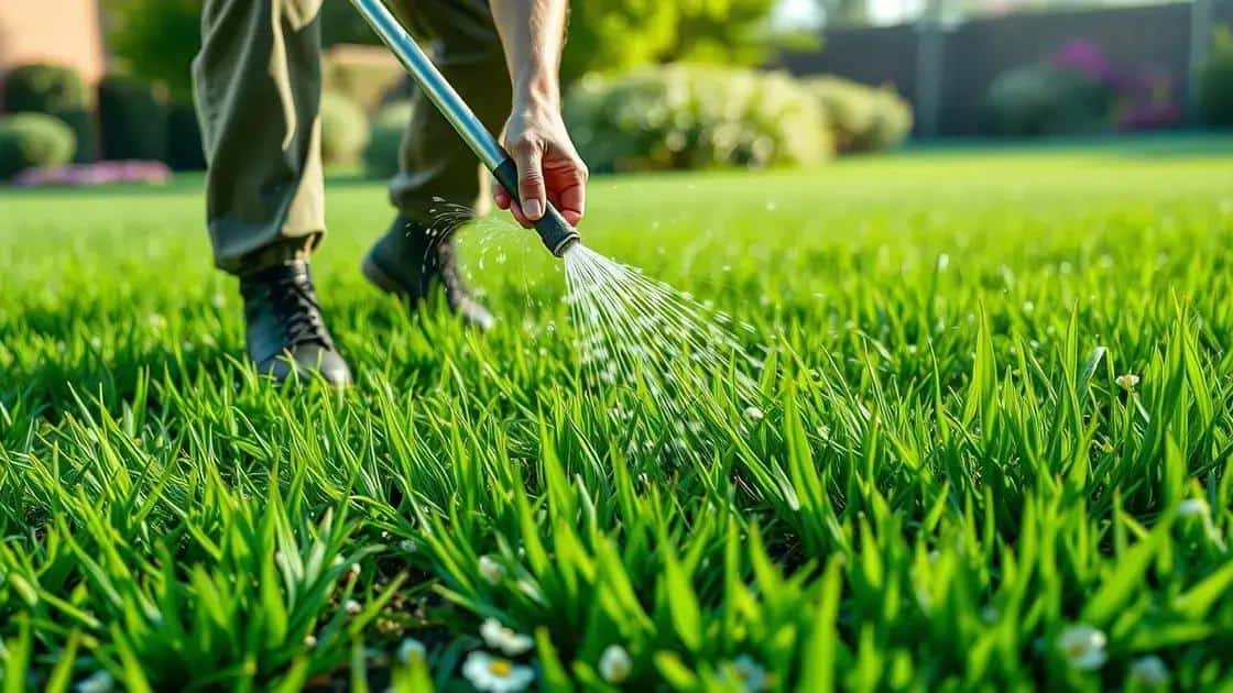 Passos para revitalizar o gramado Passos para revitalizar o gramado