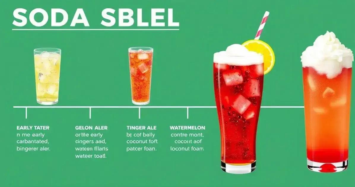 A história do refrigerante como uma bebida refrescante A história do refrigerante como uma bebida refrescante