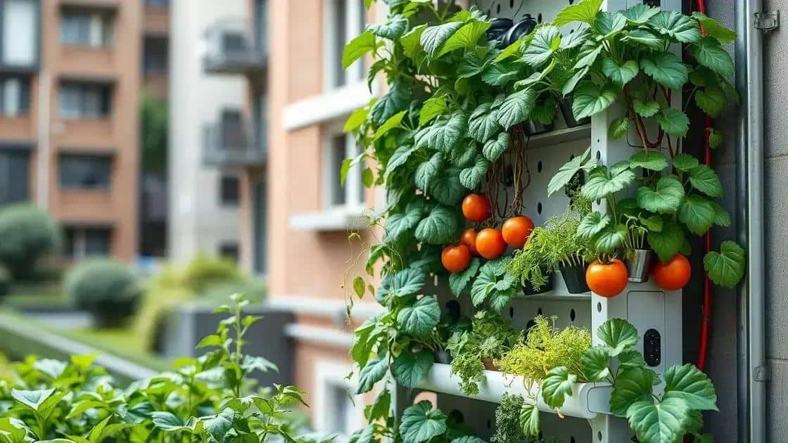 Benefícios do cultivo vertical em hidroponia Benefícios do cultivo vertical em hidroponia