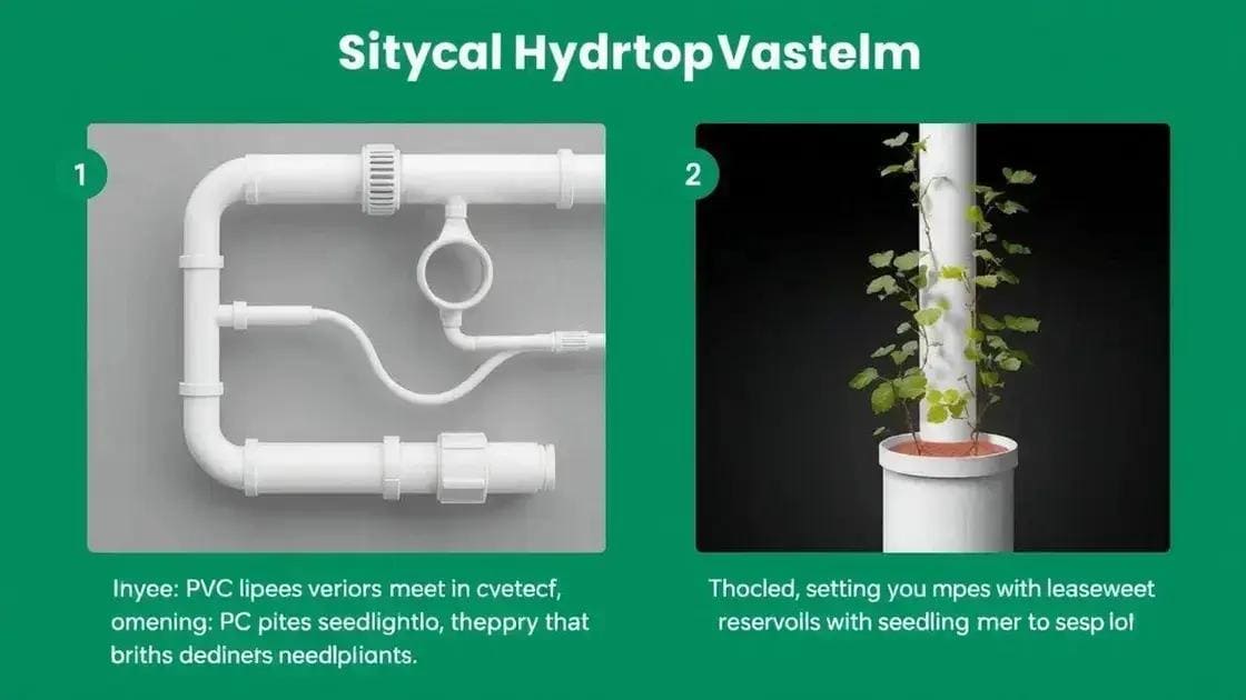 Como montar um sistema de hidroponia vertical Como montar um sistema de hidroponia vertical