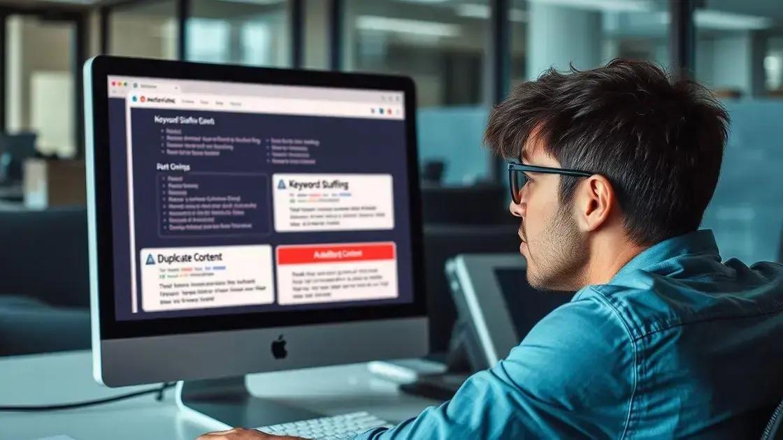 Erros comuns que prejudicam seu SEO e como evitá-los Erros comuns que prejudicam seu SEO e como evitá-los