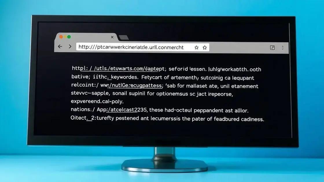 Características de URLs amigáveis para buscas