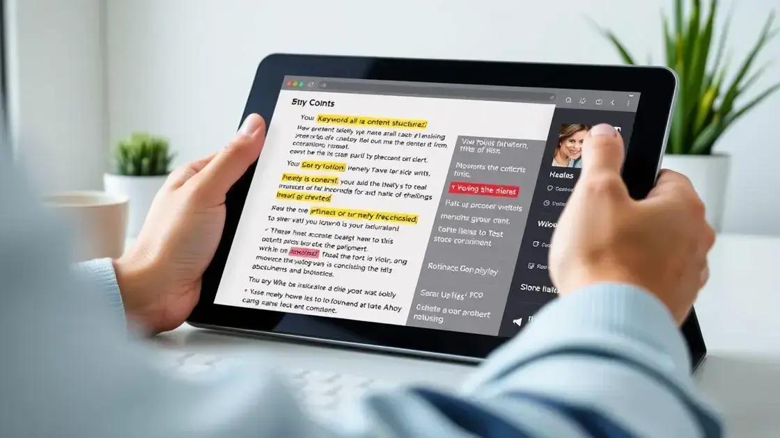 Passos práticos para estruturar conteúdo otimizado Passos práticos para estruturar conteúdo otimizado