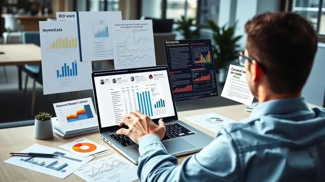 como identificar termos estratégicos com melhor ROI