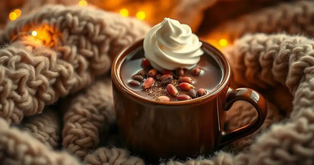 Método de Preparação do Chocolate Quente Método de Preparação do Chocolate Quente