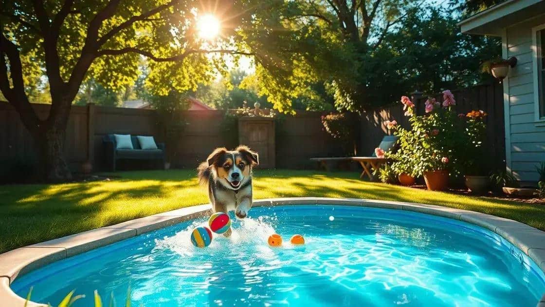 Brincadeiras seguras para cães em dias quentes Brincadeiras seguras para cães em dias quentes