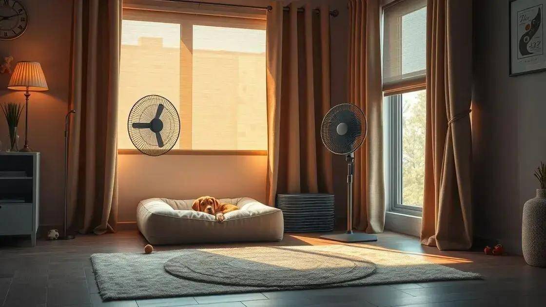 Como criar um ambiente fresco para seu pet em casa Como criar um ambiente fresco para seu pet em casa