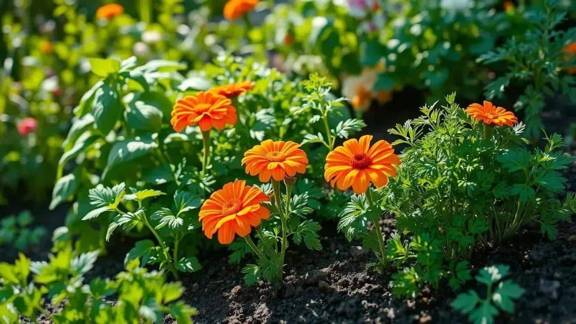 Plantas parceiras contra pulgões Plantas parceiras contra pulgões