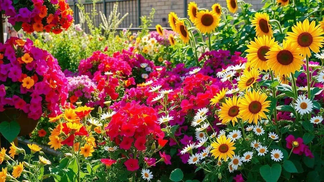 As melhores flores para plantar na primavera As melhores flores para plantar na primavera