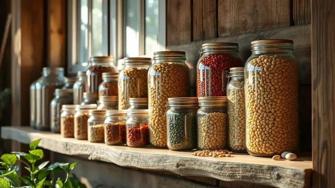 Como conservar sementes crioulas em casa Como conservar sementes crioulas em casa